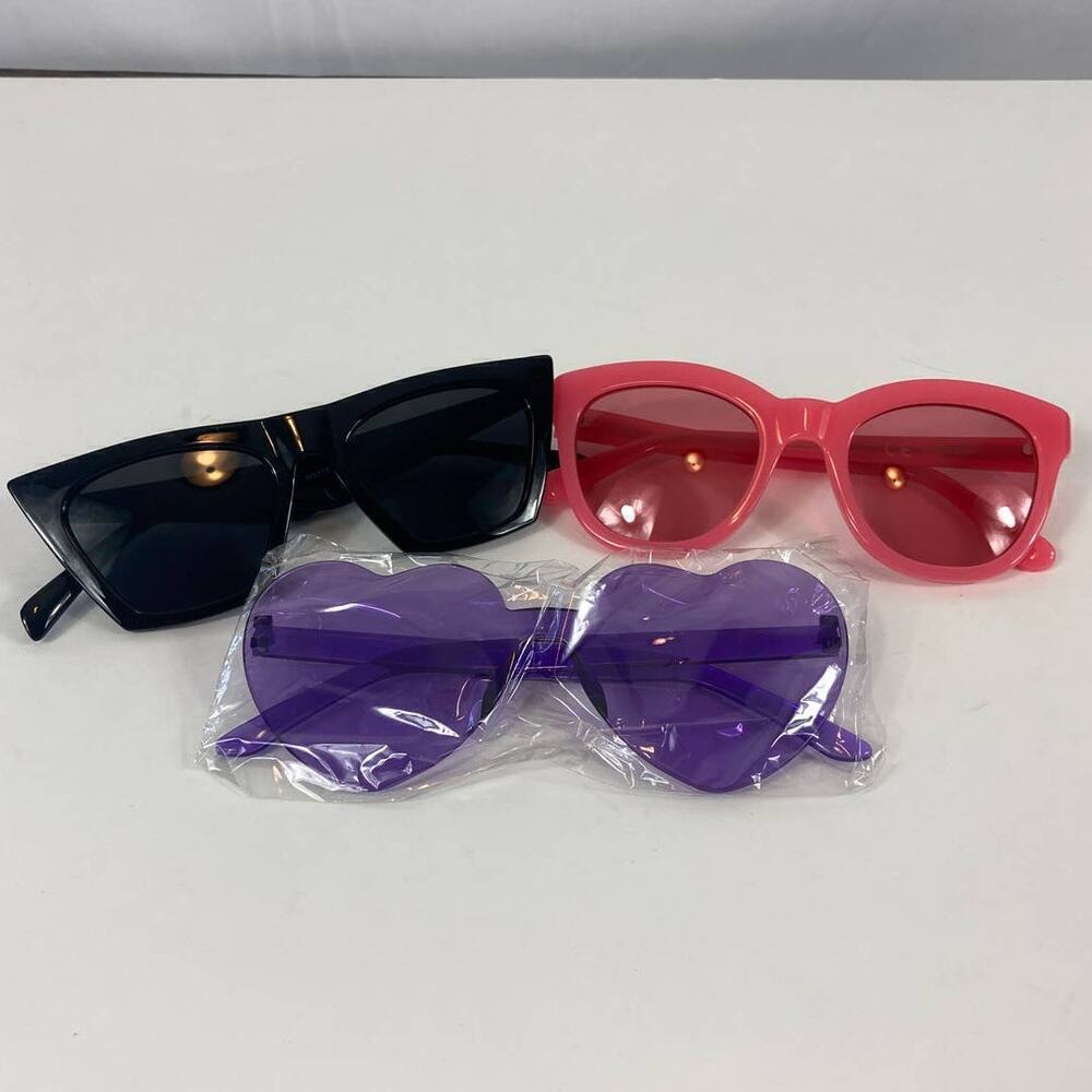 Boutique Set of 3 sunglasses